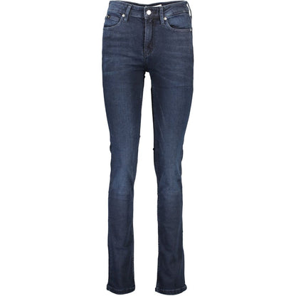 Blu Cotton Women Jeans