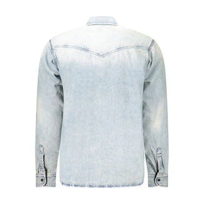 Blue Cotton Shirt
