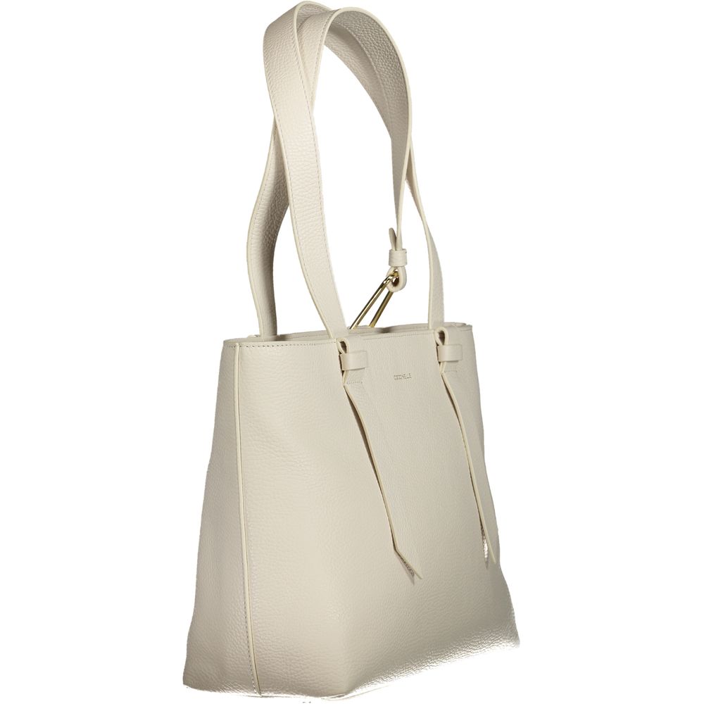 White Leather Handbag