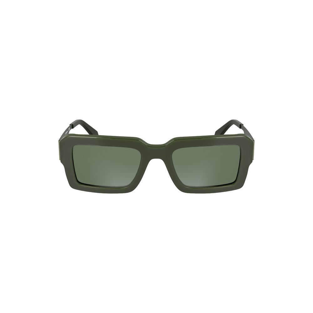 Green Acetate Women Sunglasses