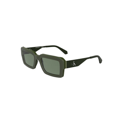 Green Acetate Women Sunglasses