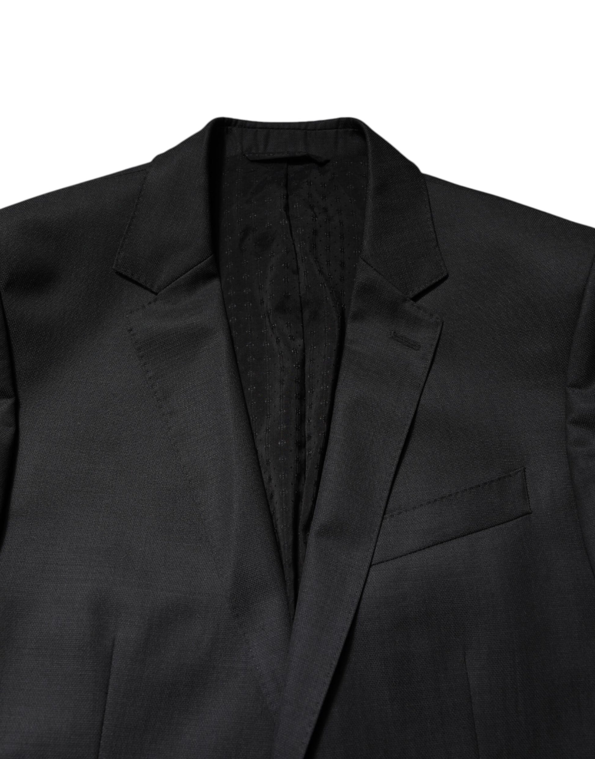 Dark Gray MARTINI 2 Pc Single Breasted Suit