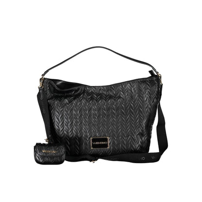 Black Polyurethane Women's Bag