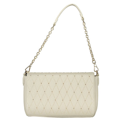 Bianco Polyurethane Women's Bag