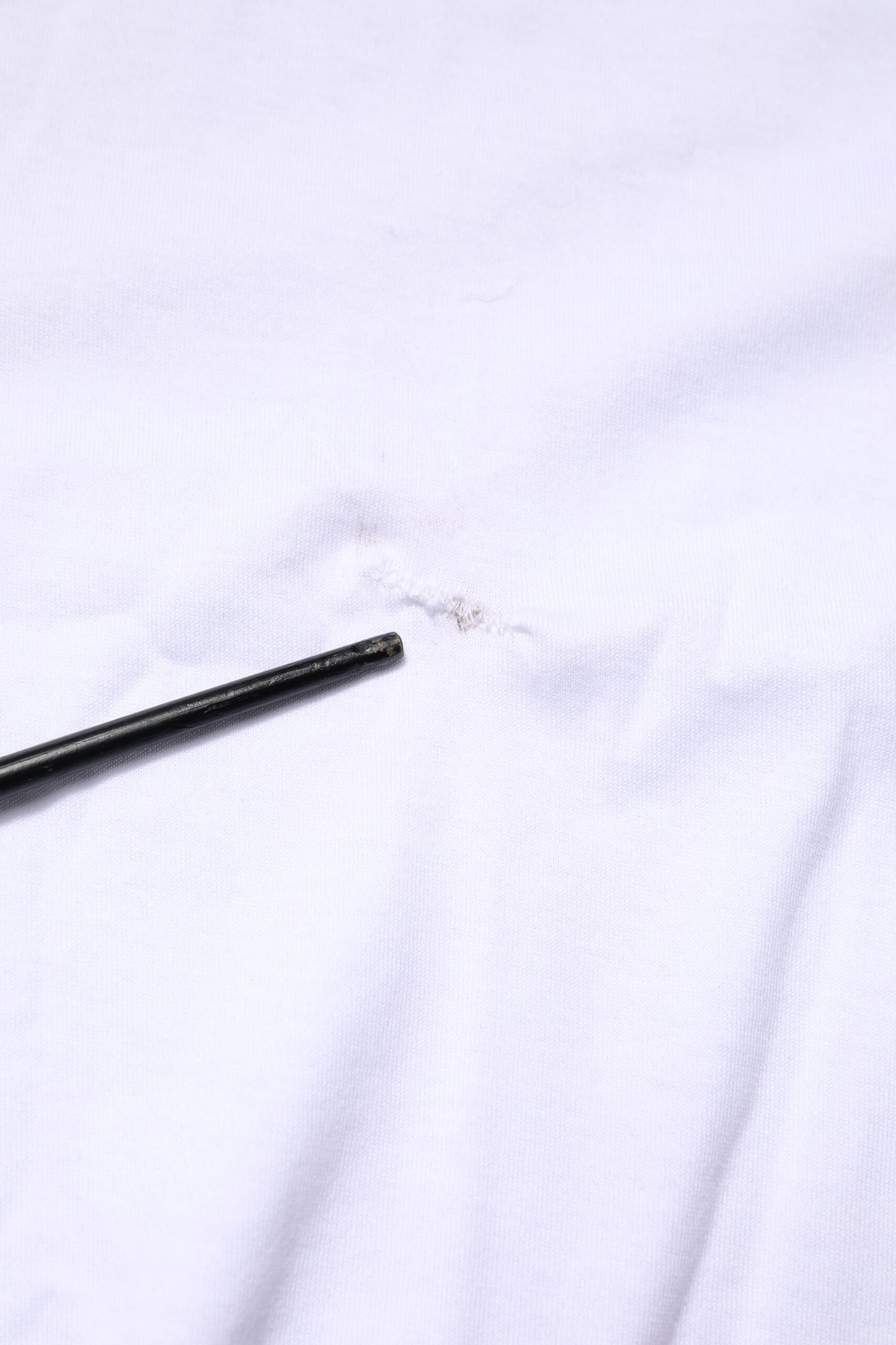 White Cotton DG Crown Embroidery T-shirt