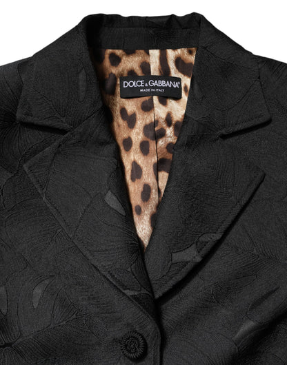Black Single Breasted Trench Coat Jacket