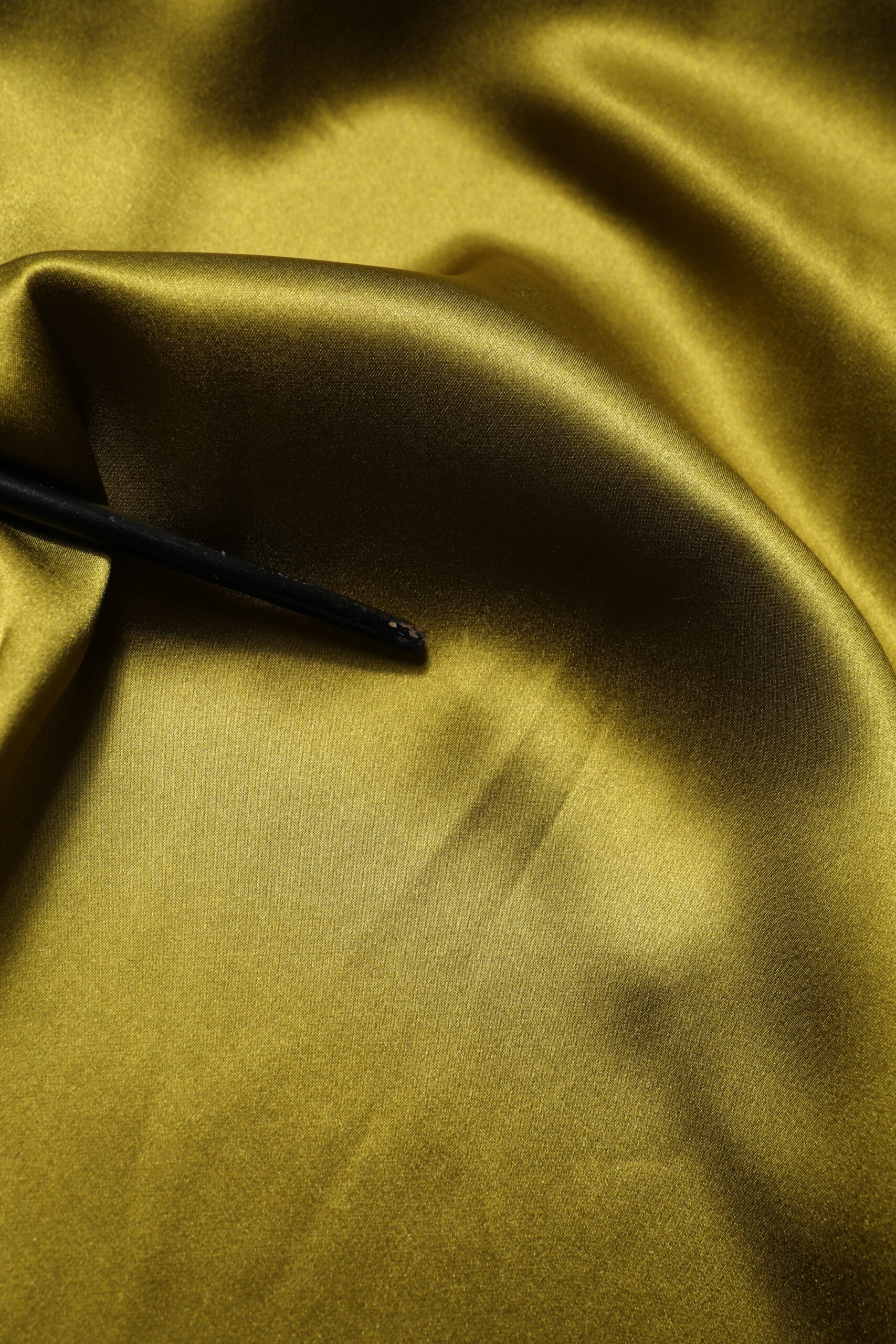 Green Ascot Collar Long Sleeves Blouse Top