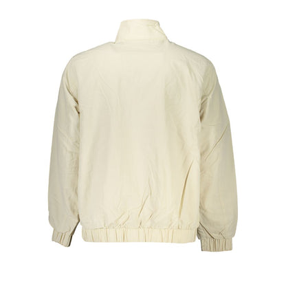 Beige Polyamide Men Jacket