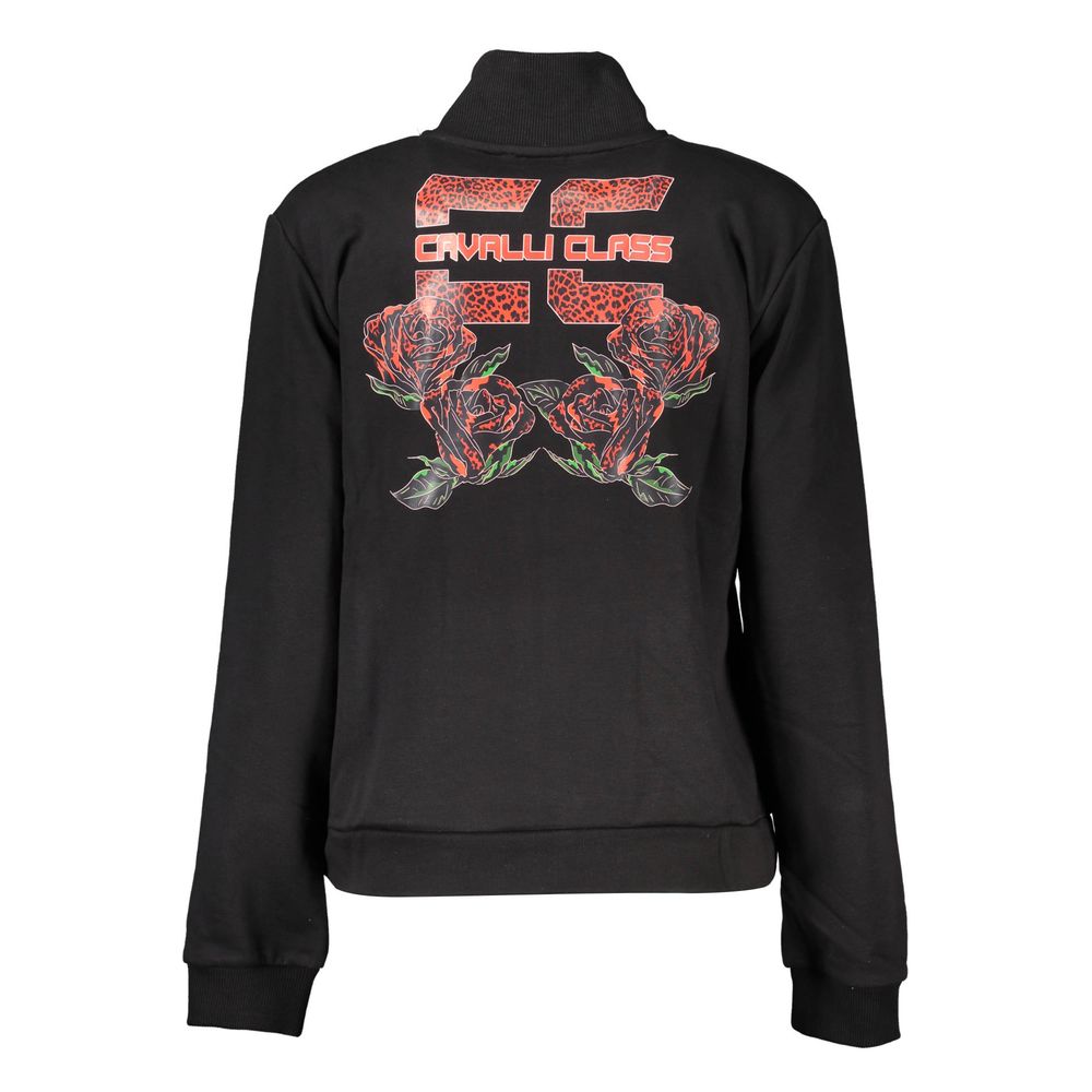 Nero Cotton Women Sweatshirt