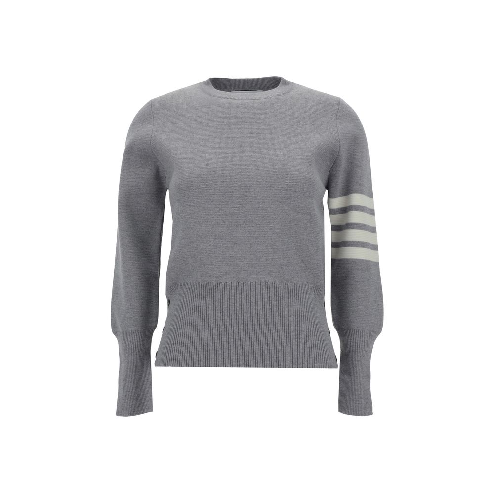 Gray Fleece Wool Sweatshirt
