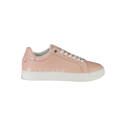 Pink Polyester Women Sneaker