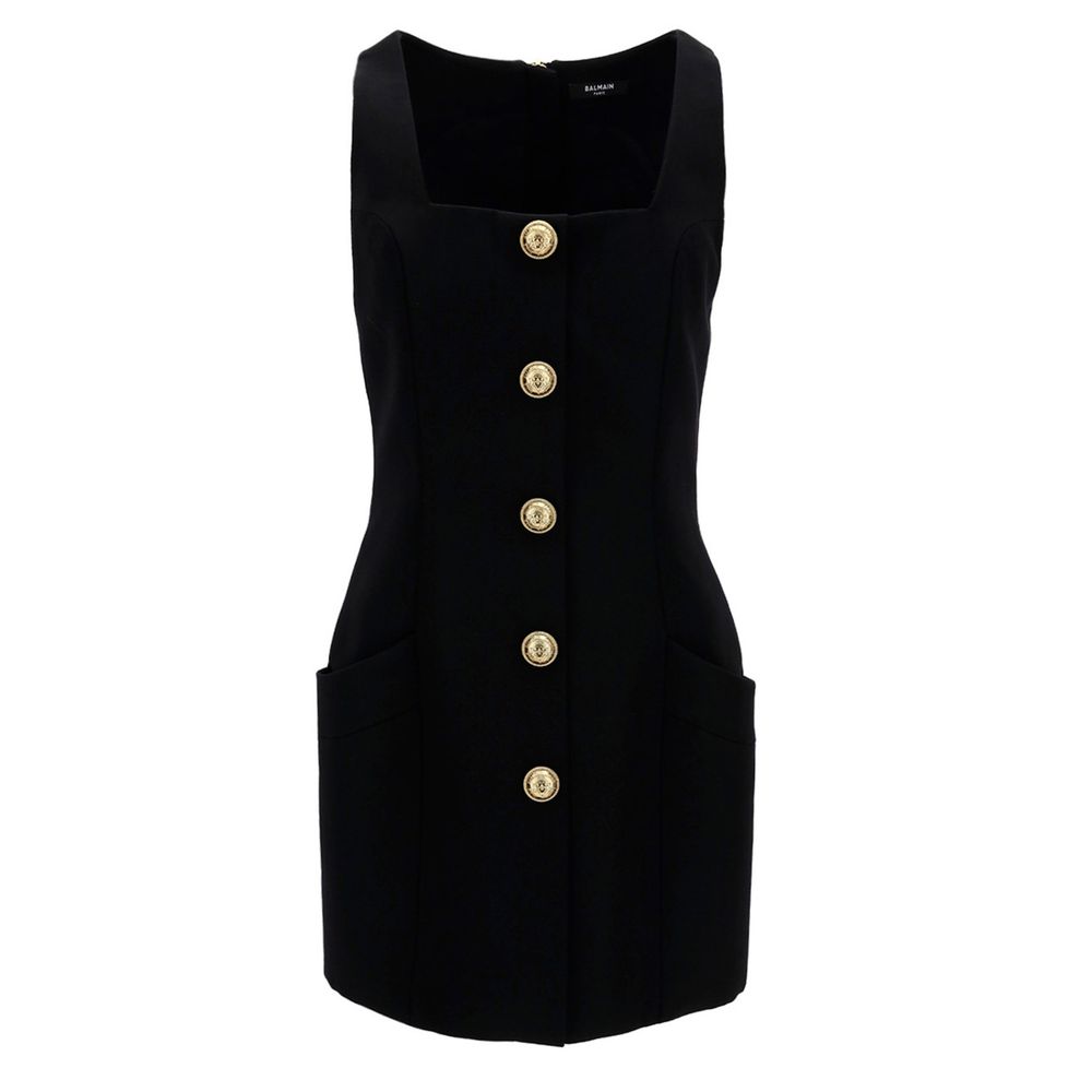 Black Wool Women Dress