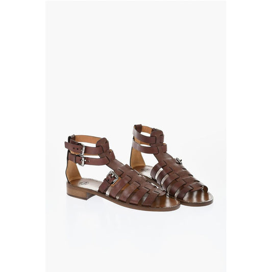 Leather Sandals With Buckles