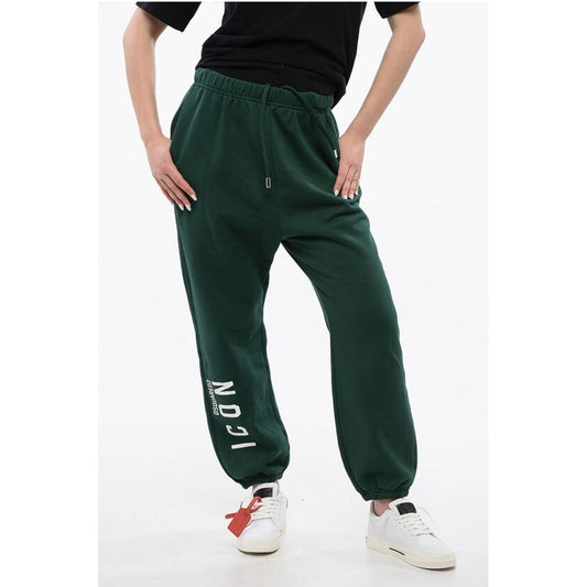Cotton Joggers with Drawstring Waist
