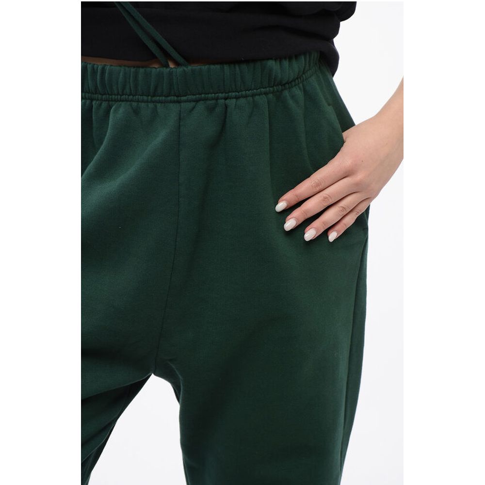 Cotton Joggers with Drawstring Waist