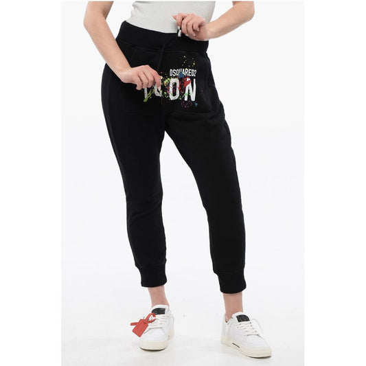 ICON Fleeced Cotton Joggers with Patch Pocket
