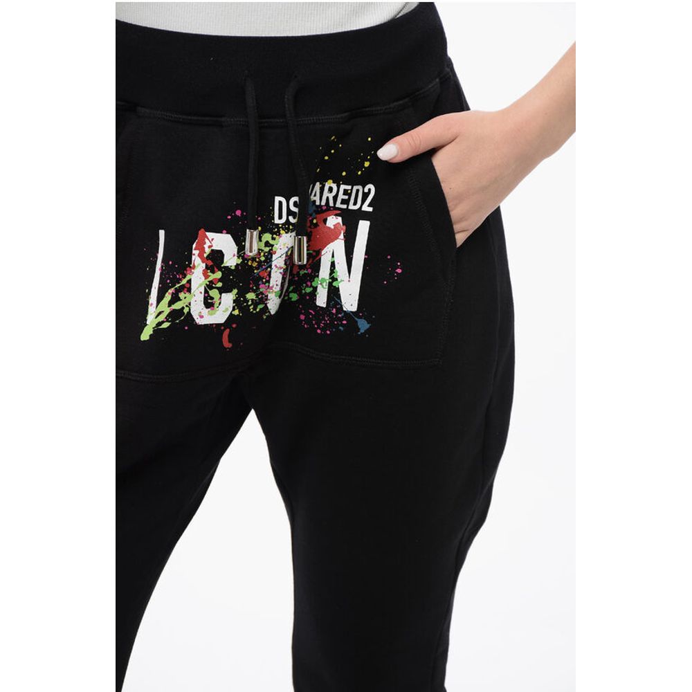ICON Fleeced Cotton Joggers with Patch Pocket