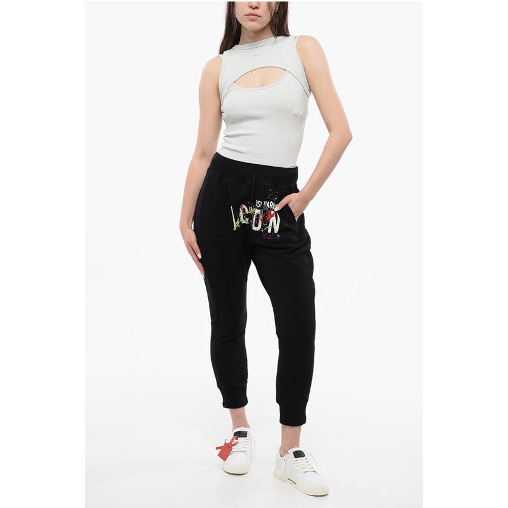 ICON Fleeced Cotton Joggers with Patch Pocket
