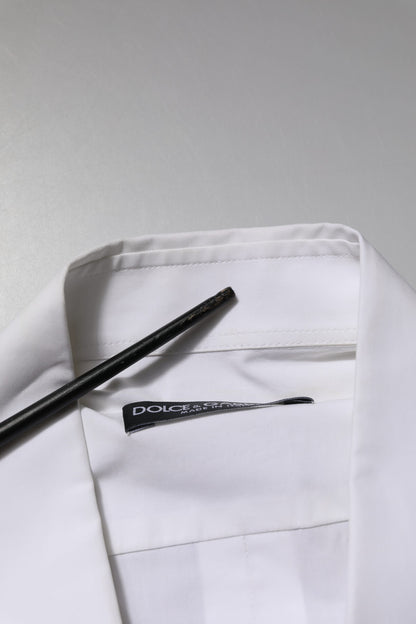 White Cotton Long Sleeves Dress Formal Shirt