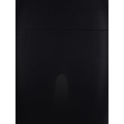 Black Polyamide Casual Dress