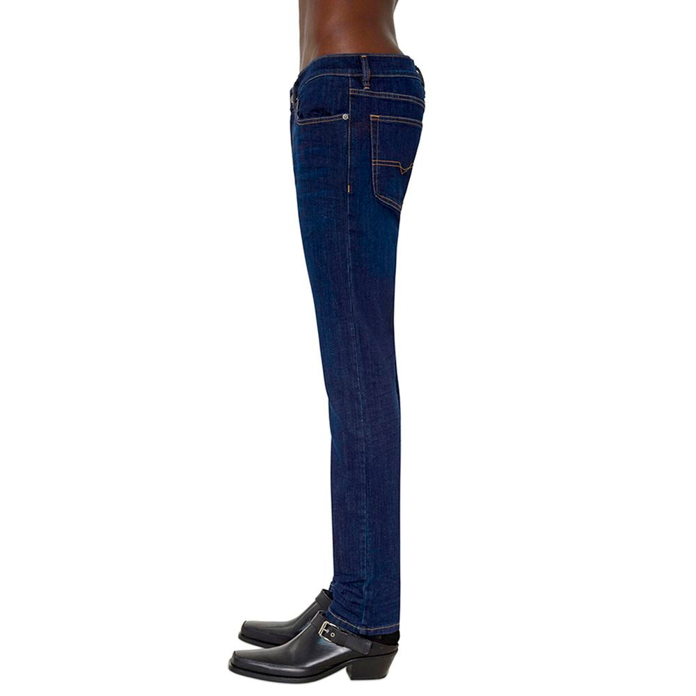 Blue Cotton Men Jeans