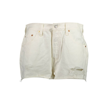 White Cotton Women's Jean