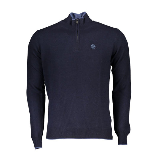 Black Poliammide Men's Sweater