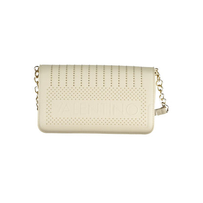 Bianco Polyurethane Women's Bag
