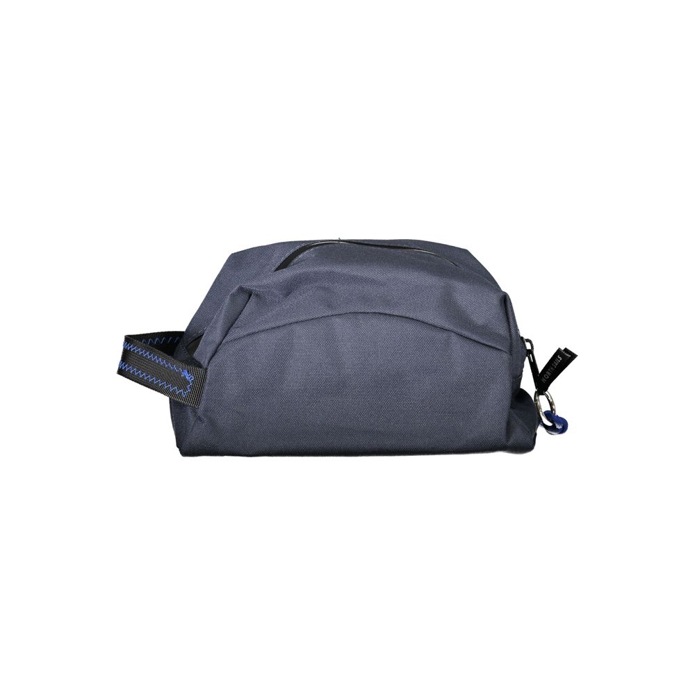 Black Polyester Men's Backpack