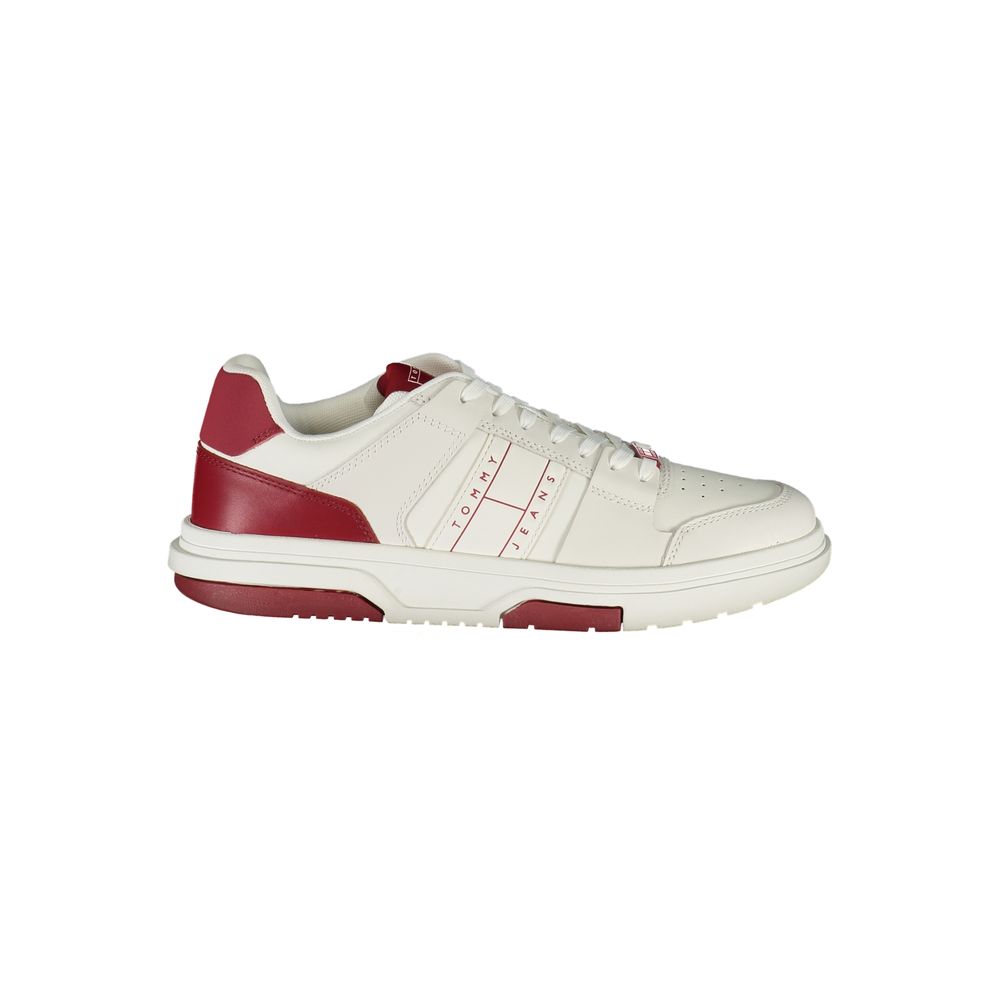 Red Leather Men Sneaker