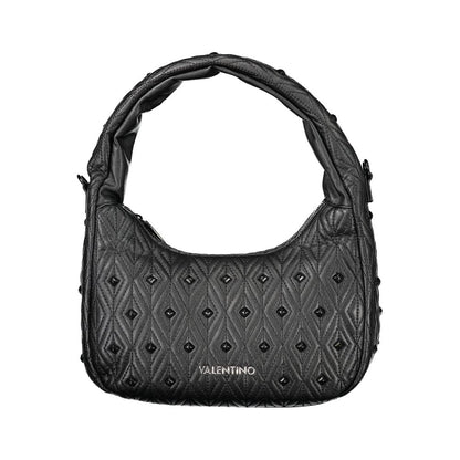 Black Polyurethane Women's Bag