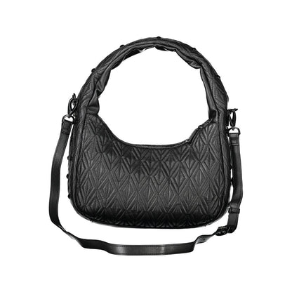 Black Polyurethane Women's Bag