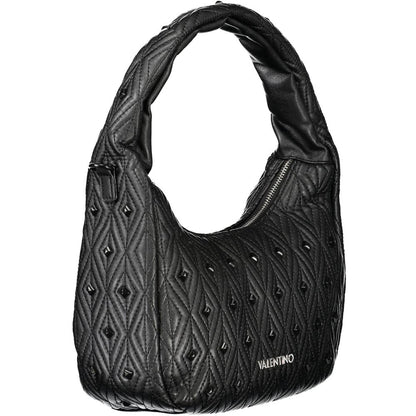 Black Polyurethane Women's Bag