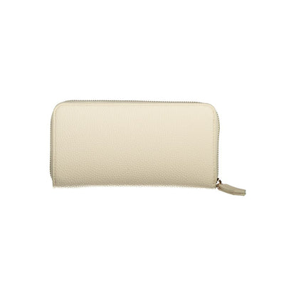 Beige Polyethylene Wallet