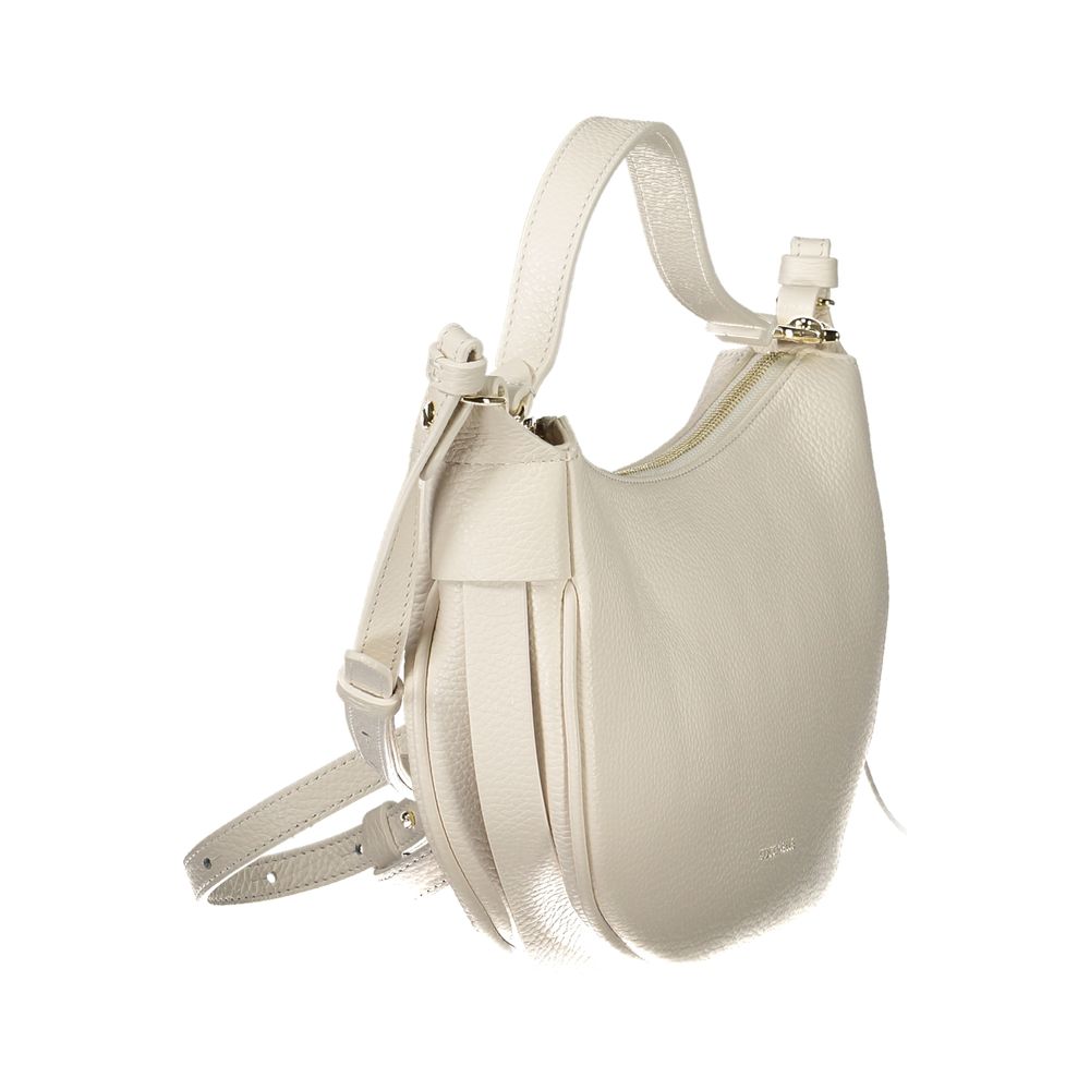 White Leather Handbag