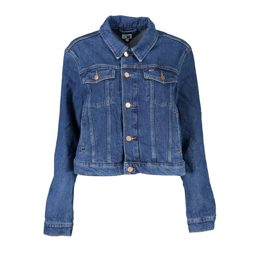 Blu Cotton Women Jacket