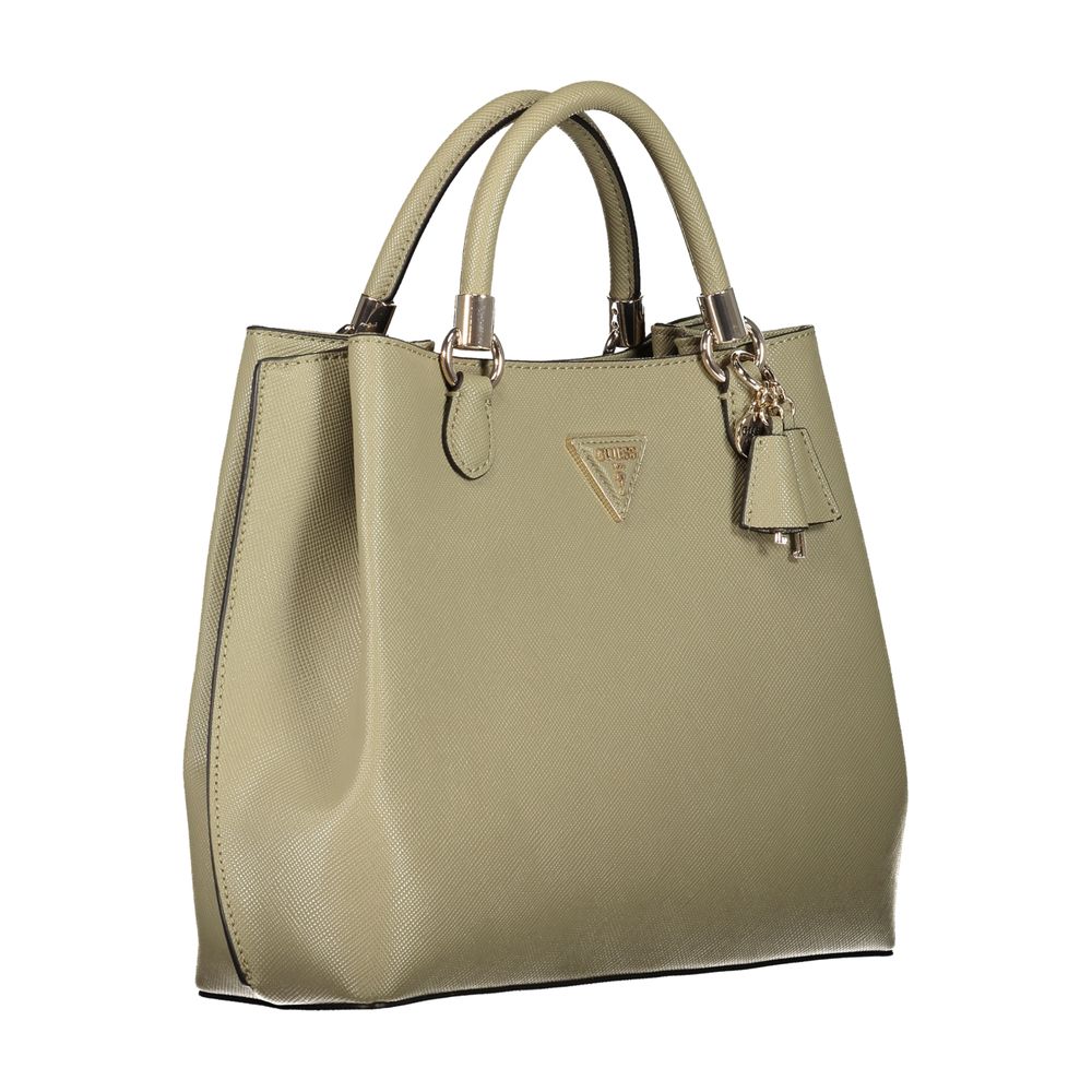 Verde Poliuretano Women's Handbag