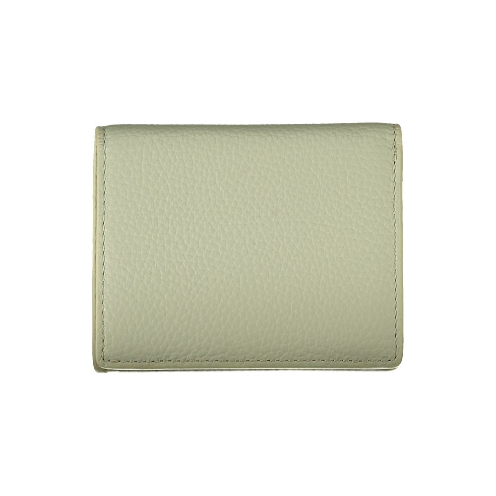 Beige Leather Women Handbag