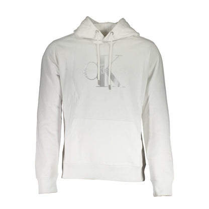 White Cotton Men's Sweater