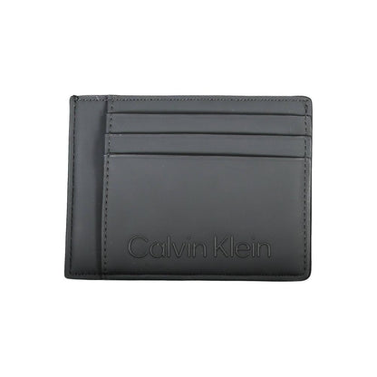 Nero Polyurethane Men Cardholder
