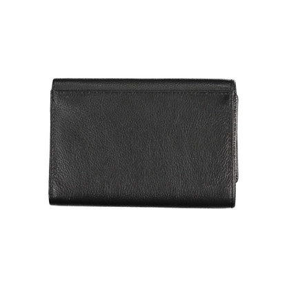 Nero Poliuretano Donna Wallet