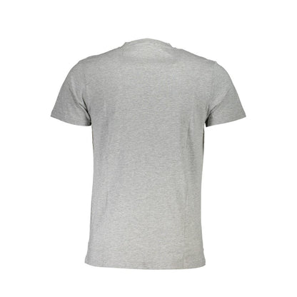 Brown Cotton Men T-Shirt
