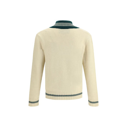 Cream Wool Sweatshirt