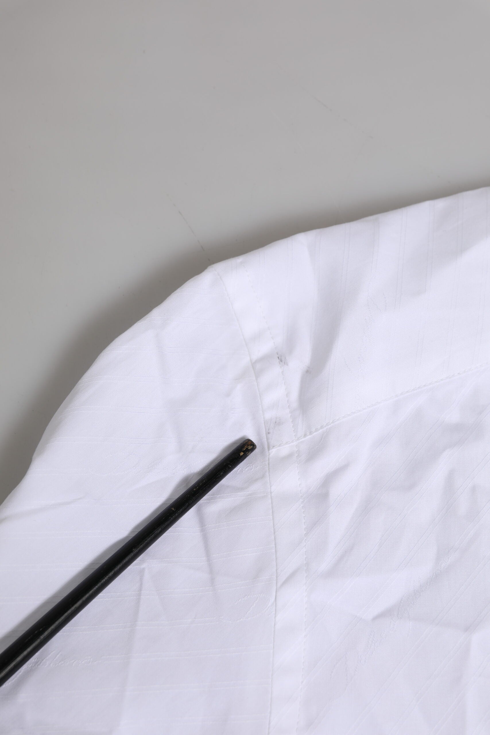 White Cotton GOLD Long Sleeves Formal Shirt