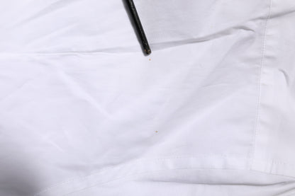 White Cotton GOLD Long Sleeves Formal Shirt