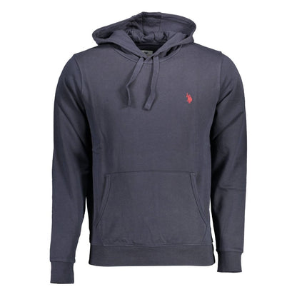 Blue Cotton Men's Sweatshirt