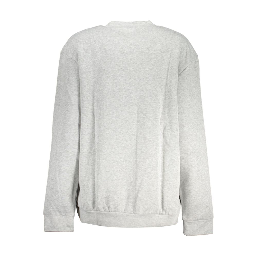 Gray Cotton Women Sweater