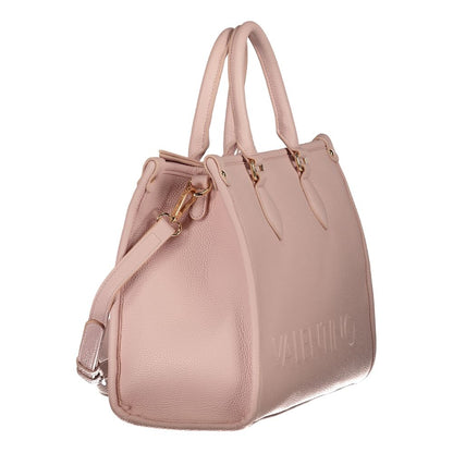 Pink Polyethylene Handbag