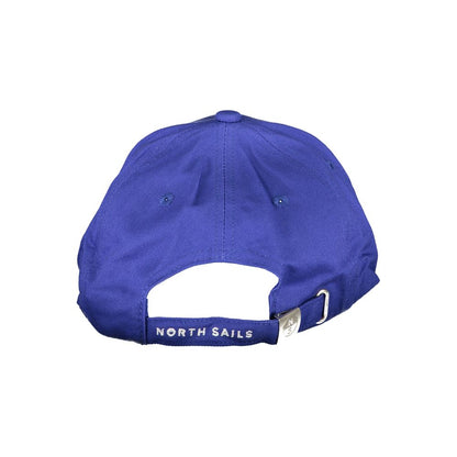 Blue Cotton Men Polo