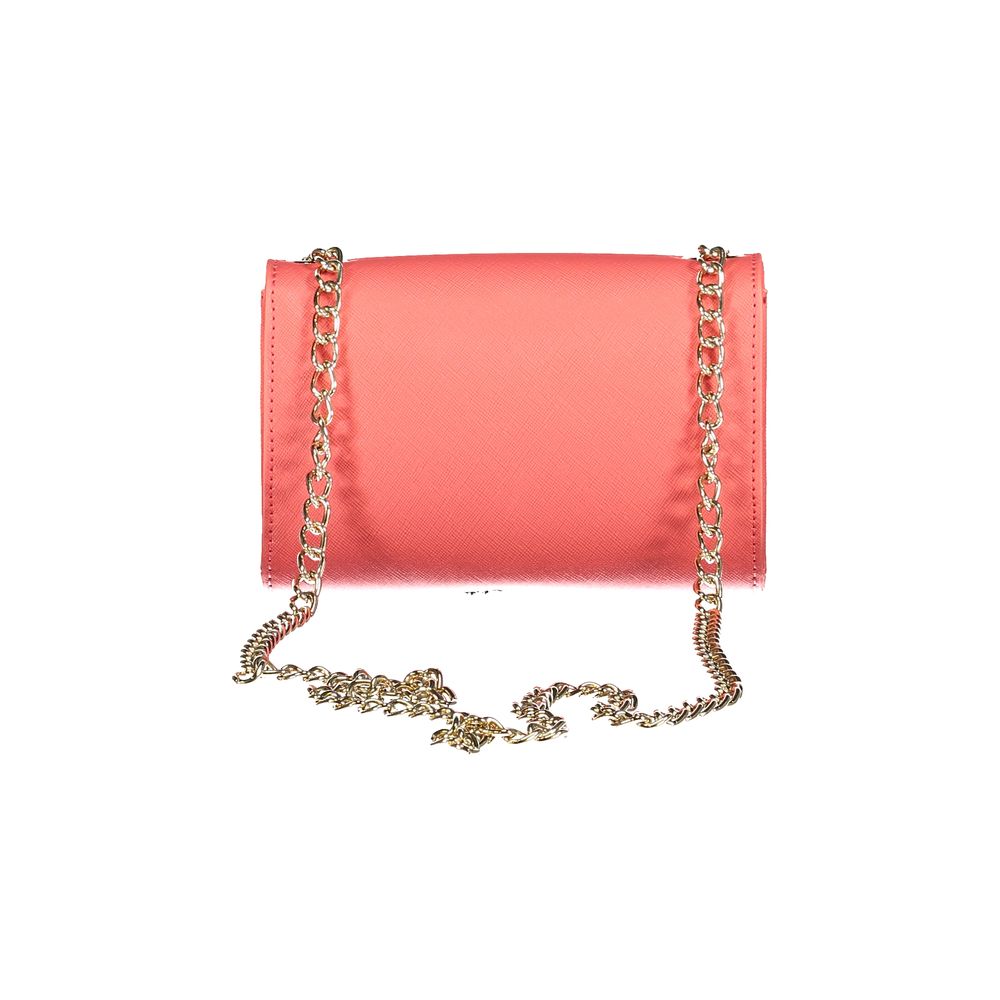 Pink Polyethylene Handbag
